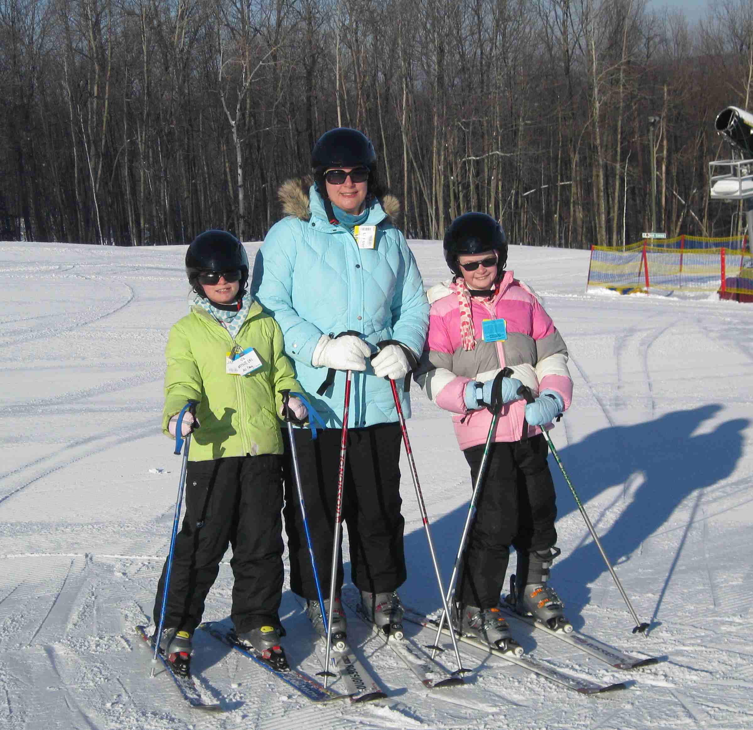 2013-01-04 B and girls ski